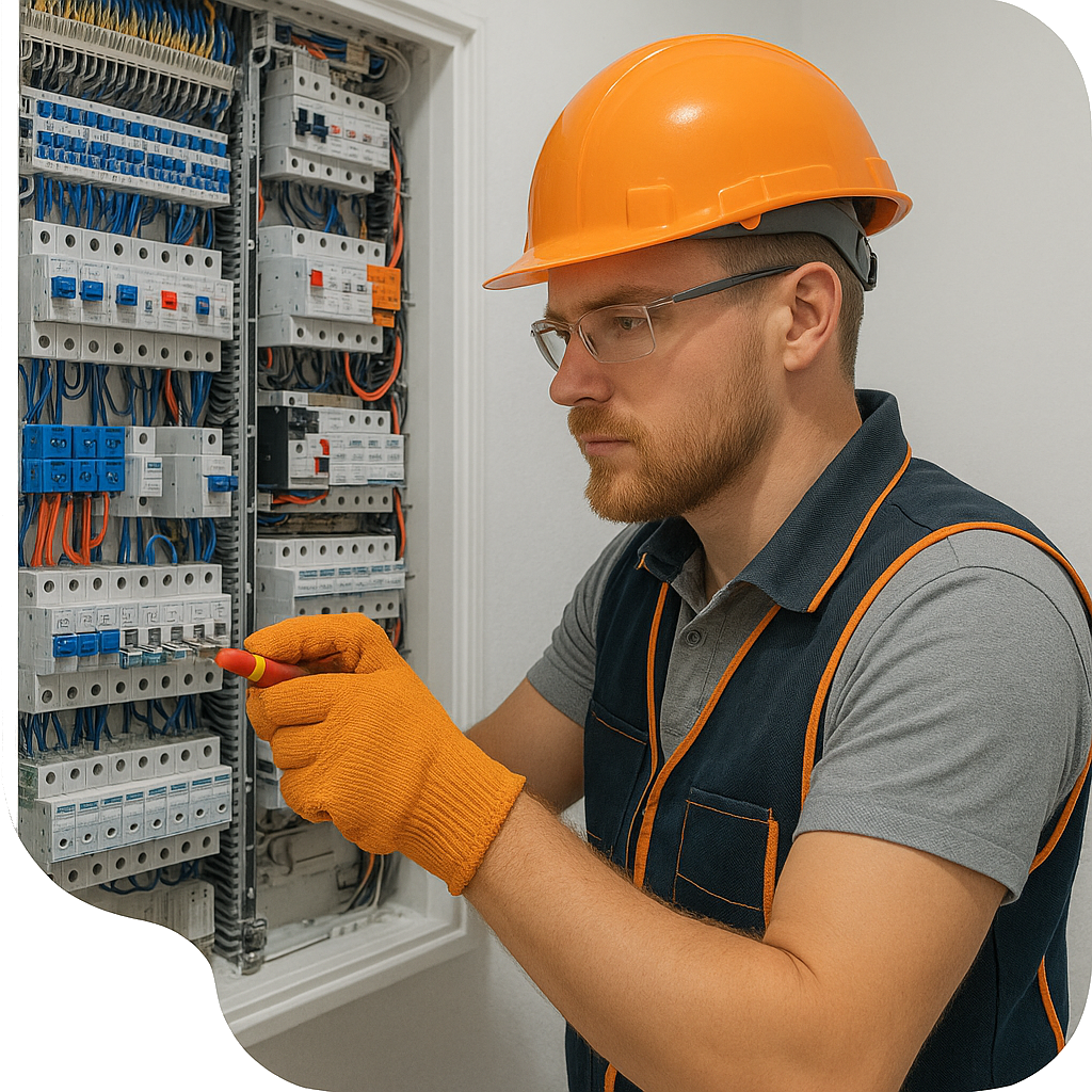 Électricien professionnel